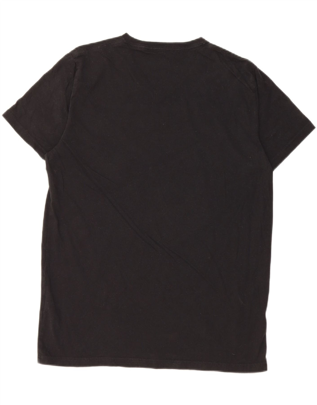 Tricou pentru bărbați Hollister Top Medium Black Bumbac