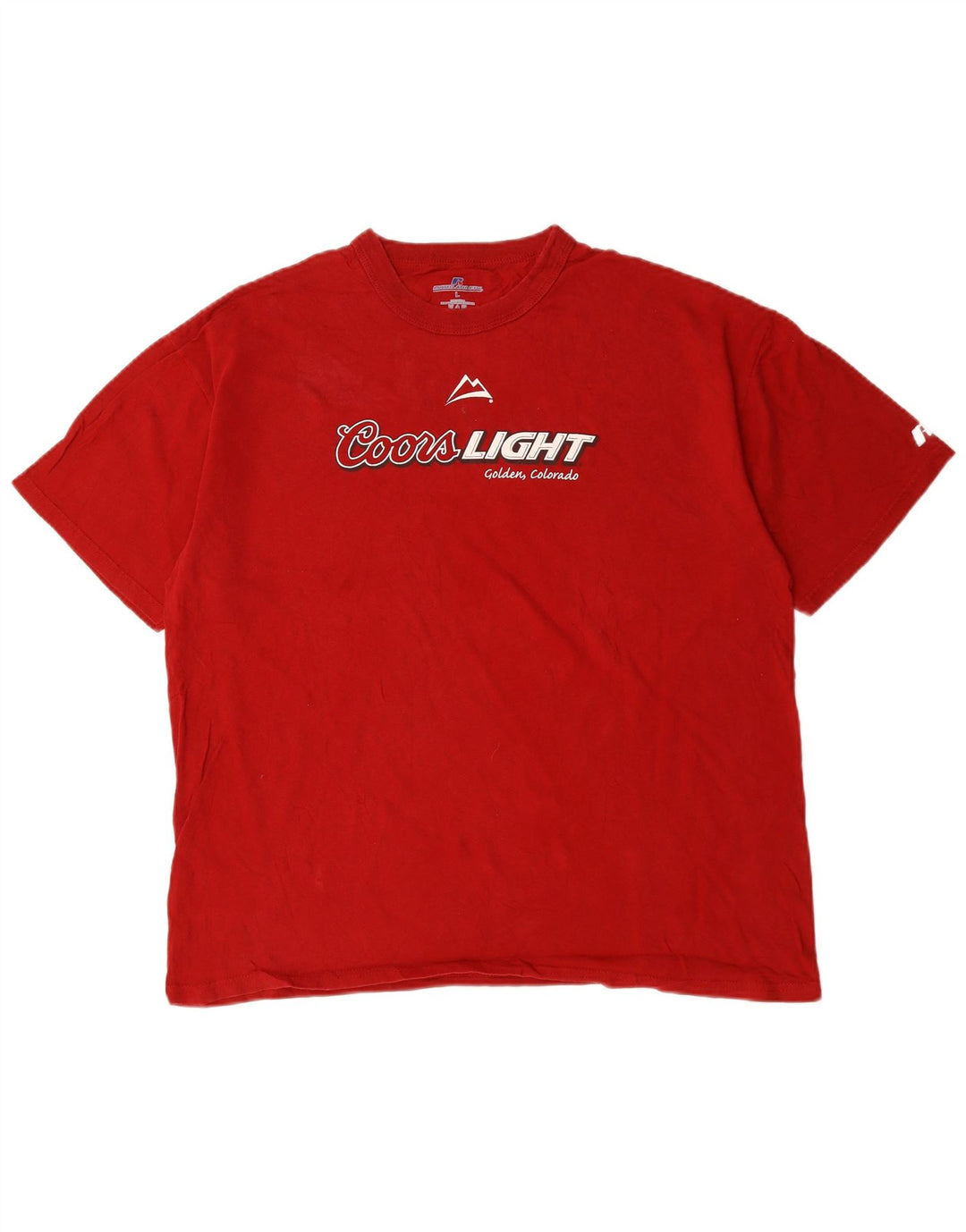 RUSSELL ATHLETIC Tricou grafic pentru bărbați Top mare bumbac roșu