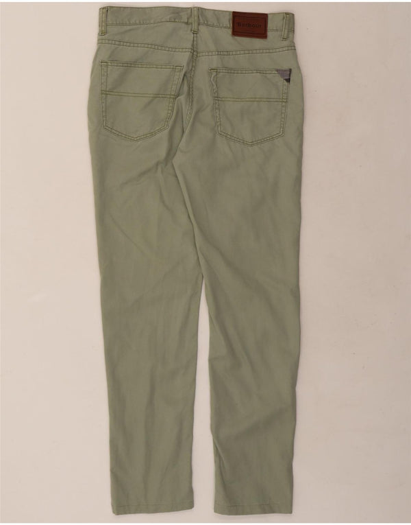 Pantaloni casual slim pentru bărbați Barbour W34 L31 verde