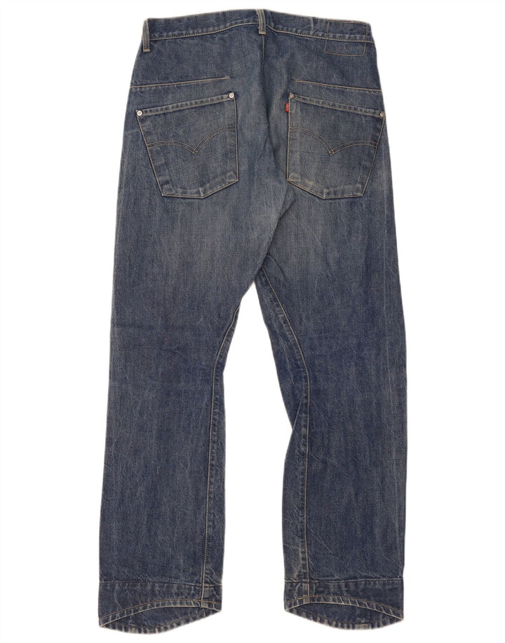 Blugi drepti pentru bărbați Levi's W33 L32 Bumbac albastru