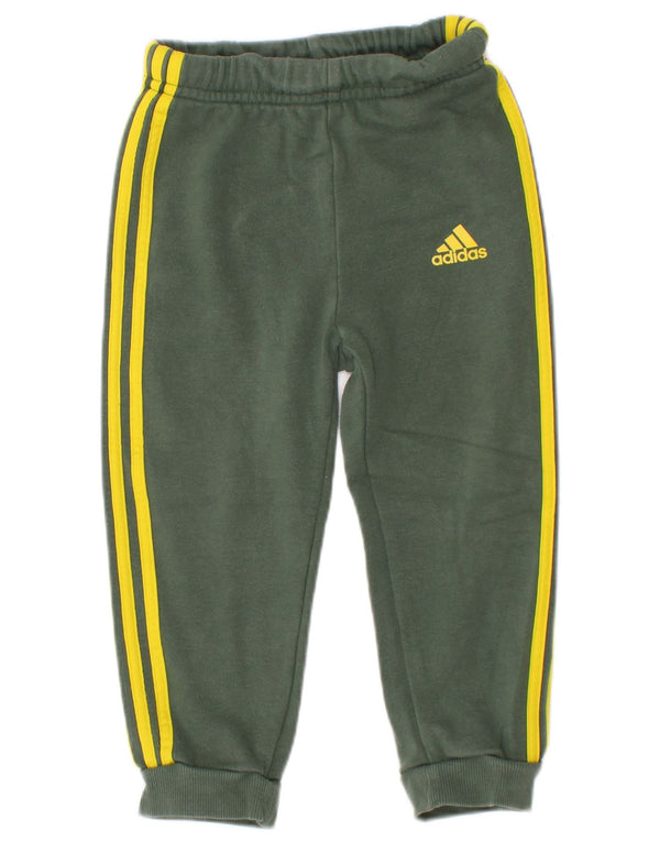 Adidas Baby Boys Joggers Pantaloni Trening 18-24 Luni Bumbac Verde