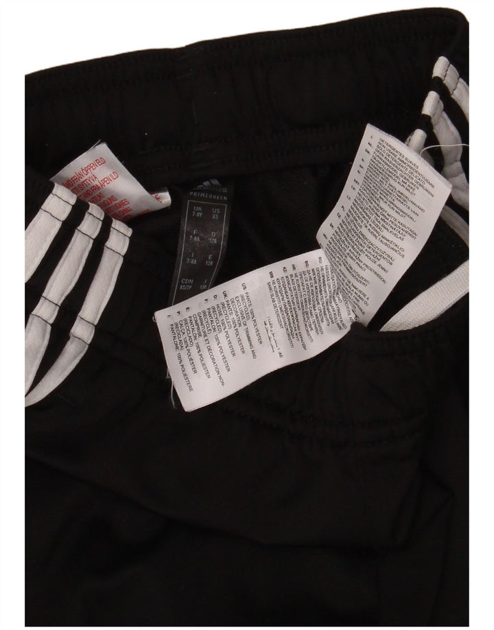 Pantaloni de trening Adidas baieti Joggeri 7-8 ani poliester negru