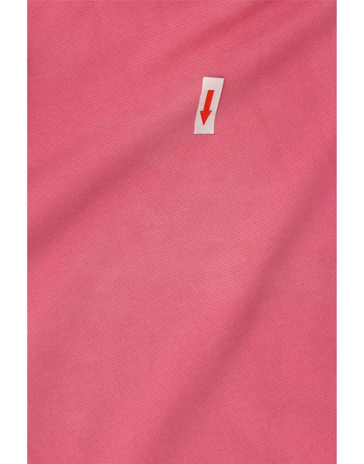 Tricou polo pentru bărbați Champion, cu dungi mari, roz