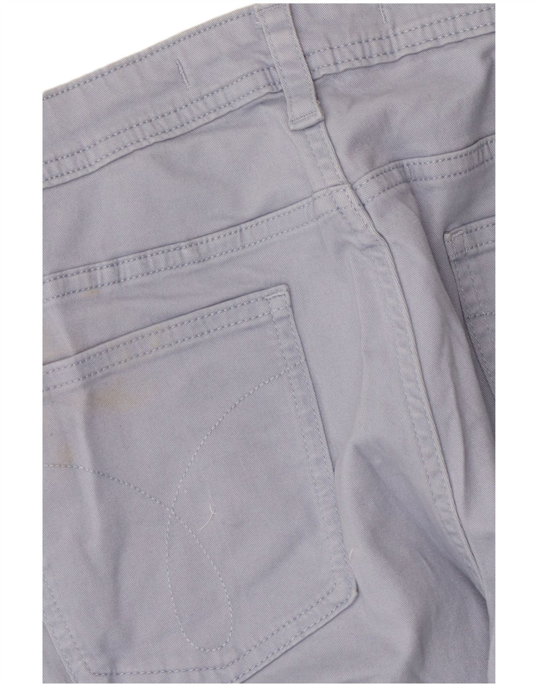 Pantaloni tăiați pentru femei CALVIN KLEIN US 14 XL W36 L25 albastru bumbac