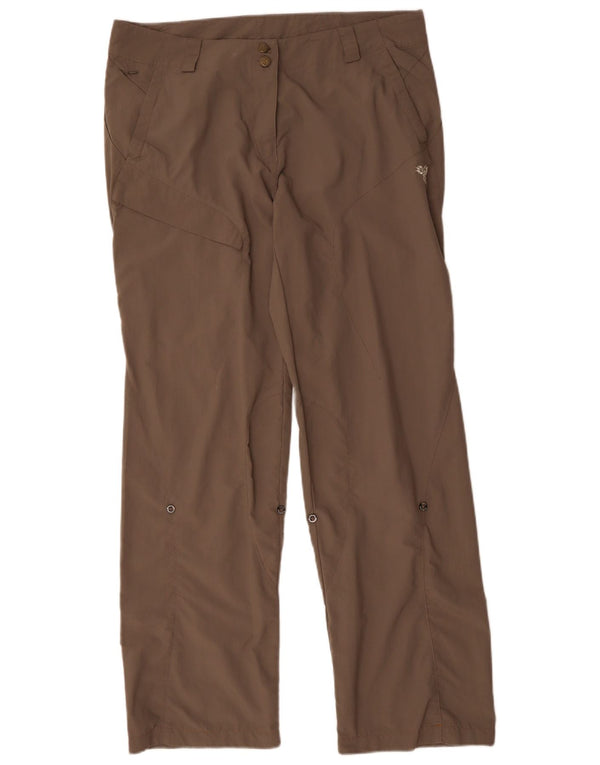 Pantaloni cargo de călătorie pentru femei JACK WOLFSKIN UK 16/18 XL W36 L33 bej