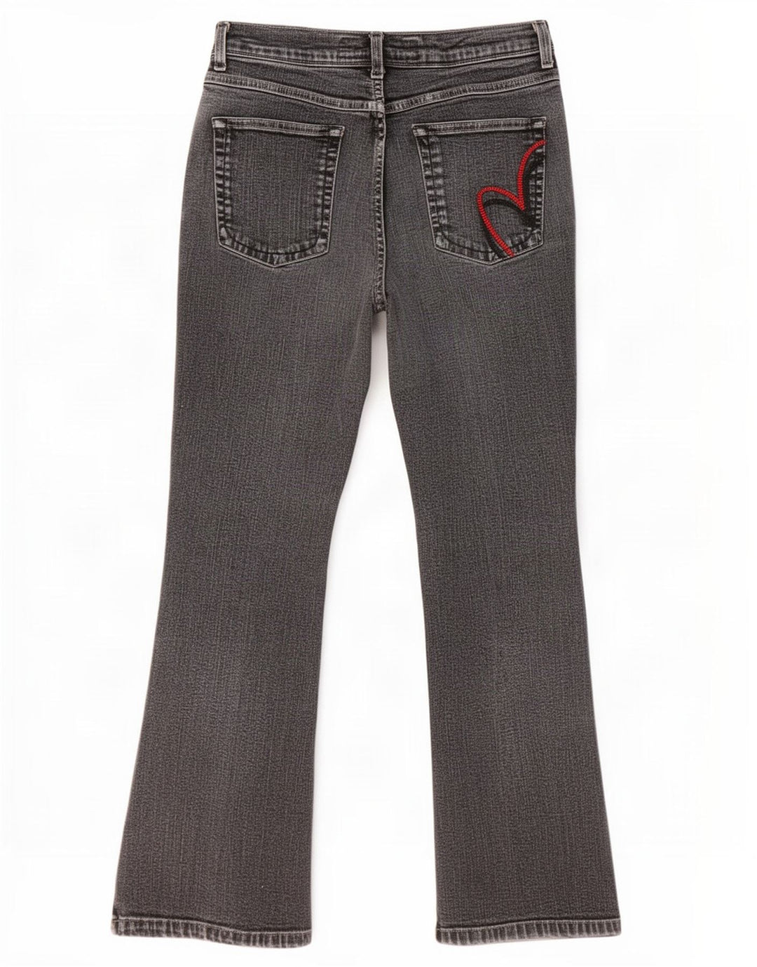 Marks & Spencer Blugi pentru femei Per Una Bootcut UK 14 Medium W30 L27 Gri