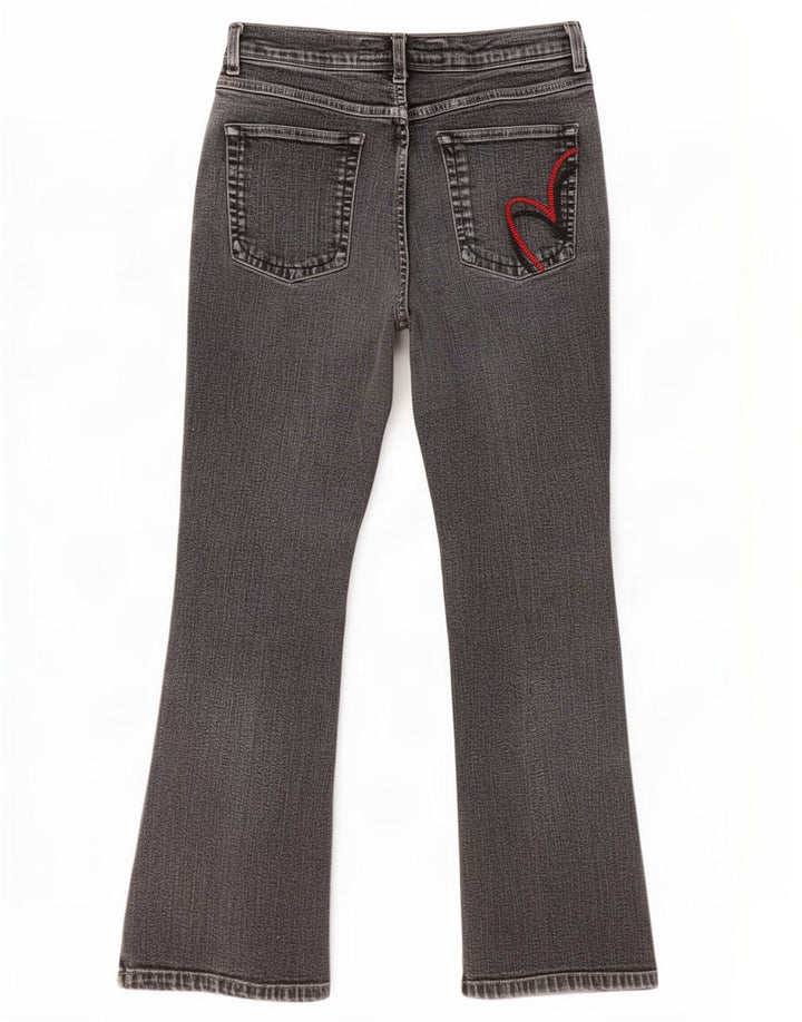 Marks & Spencer Blugi pentru femei Per Una Bootcut UK 14 Medium W30 L27 Gri