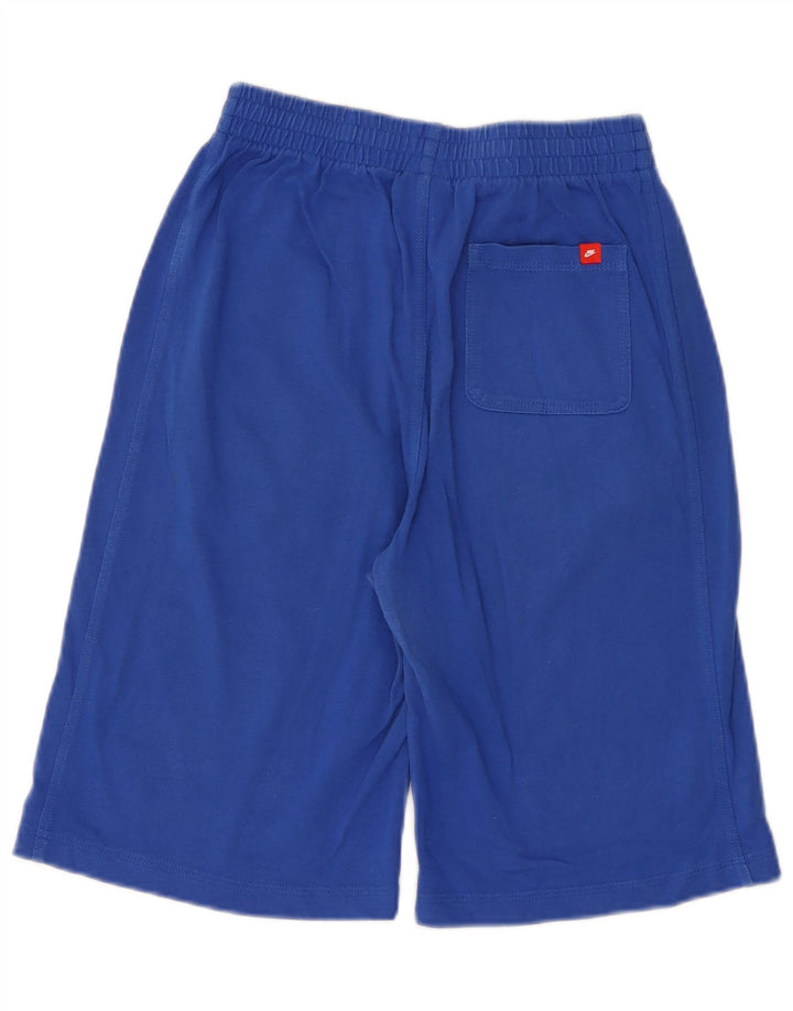 Pantaloni scurți sport grafic Nike pentru băieți 12-13 ani, mari, albastru