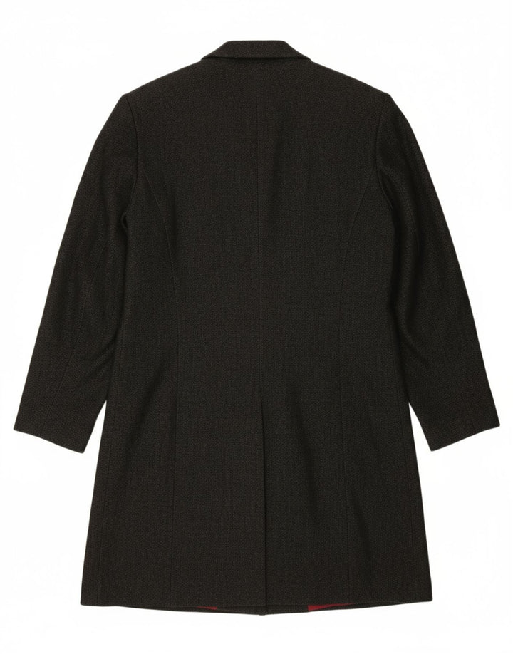ARIA Womens Overcoat UK 12 Medium Grey Polyester