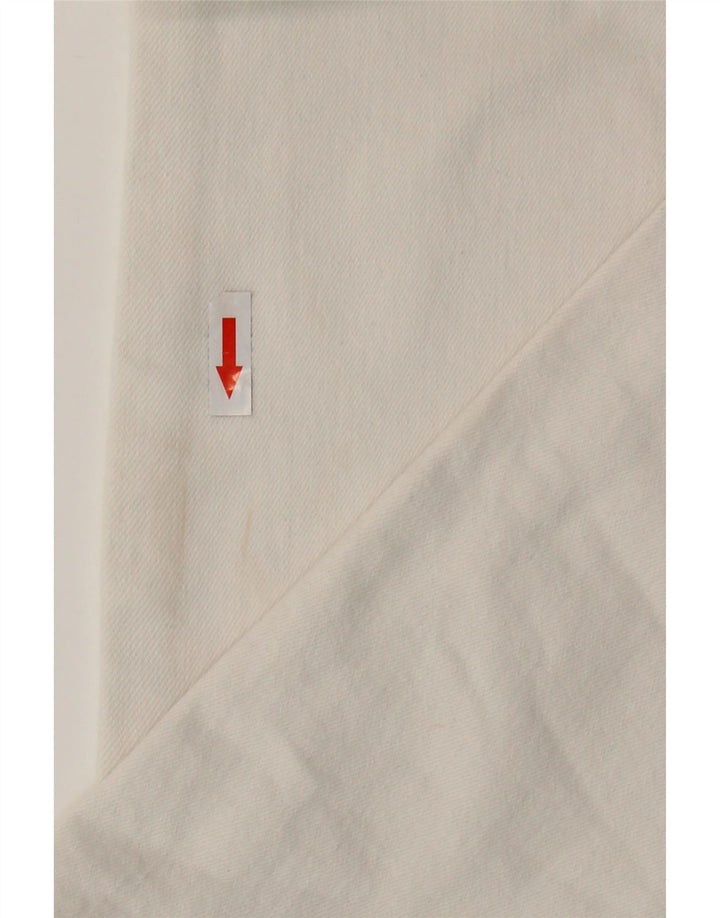 Blugi evazați pentru femei Zara EU 36 XS W26 L32 Alb