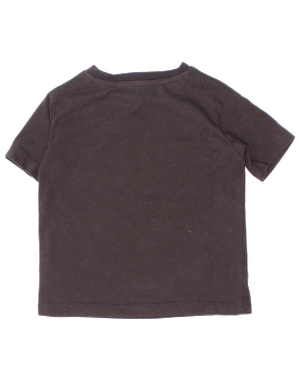 Tricou grafic Reebok Baby Boys Top 12-18 luni Bumbac negru