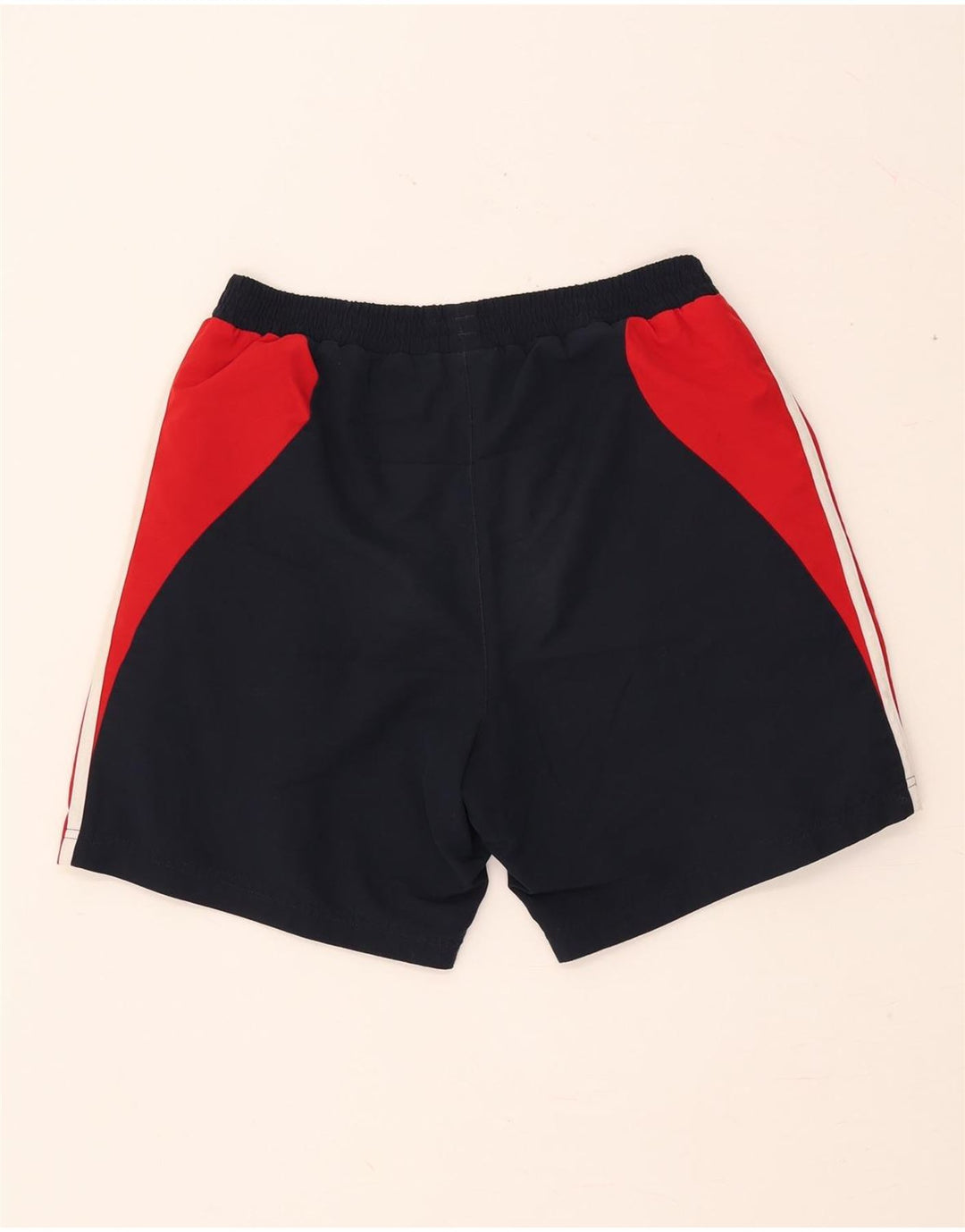 Pantaloni scurți sport ADIDAS pentru băieți 15-16 ani, bleumarin, poliester color bloc