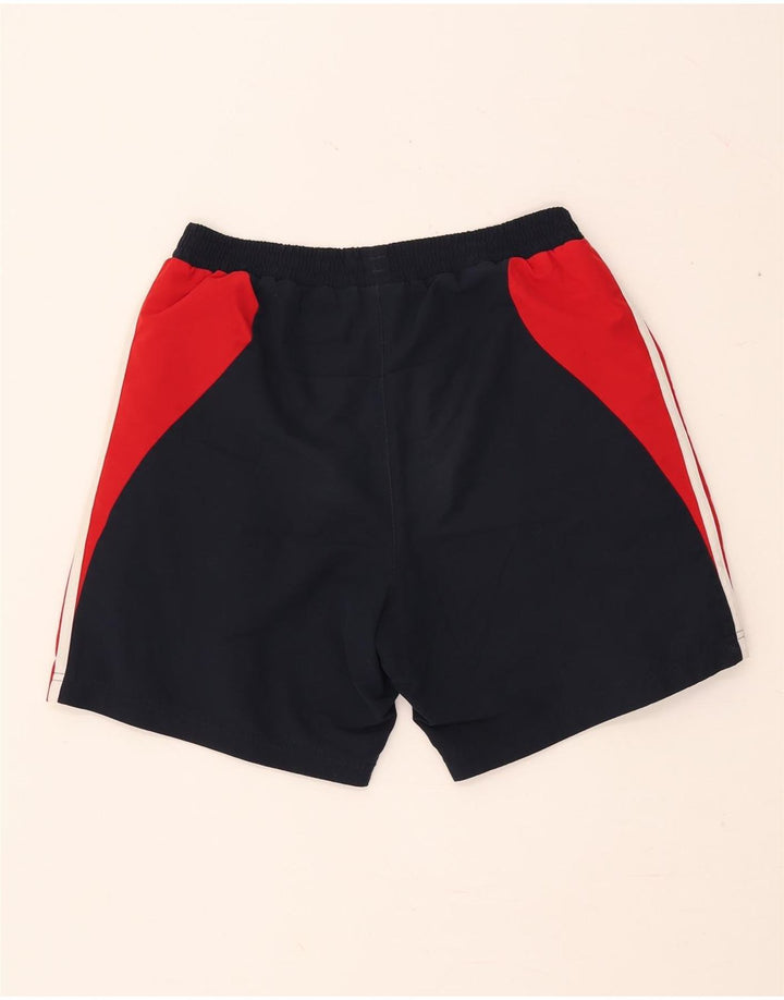 Pantaloni scurți sport ADIDAS pentru băieți 15-16 ani, bleumarin, poliester color bloc