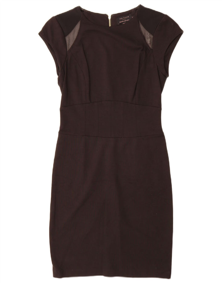 Rochie teacă pentru femei Ted Baker Mărimea 2 mică, neagră, viscoză