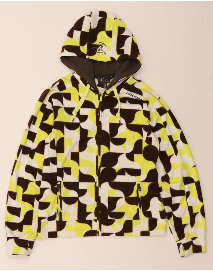 Jachetă fleece pentru femei CHIEMSEE UK 18 XL, multicoloră, geometrică