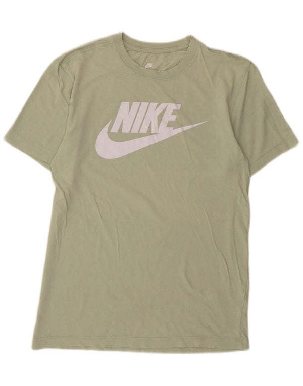 Tricou grafic Nike pentru bărbați Top mic din bumbac verde