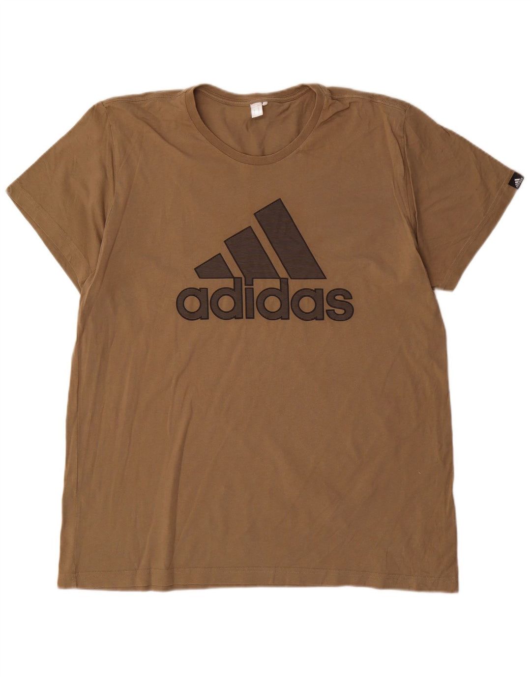 Tricou grafic pentru bărbați Adidas Top mare maro