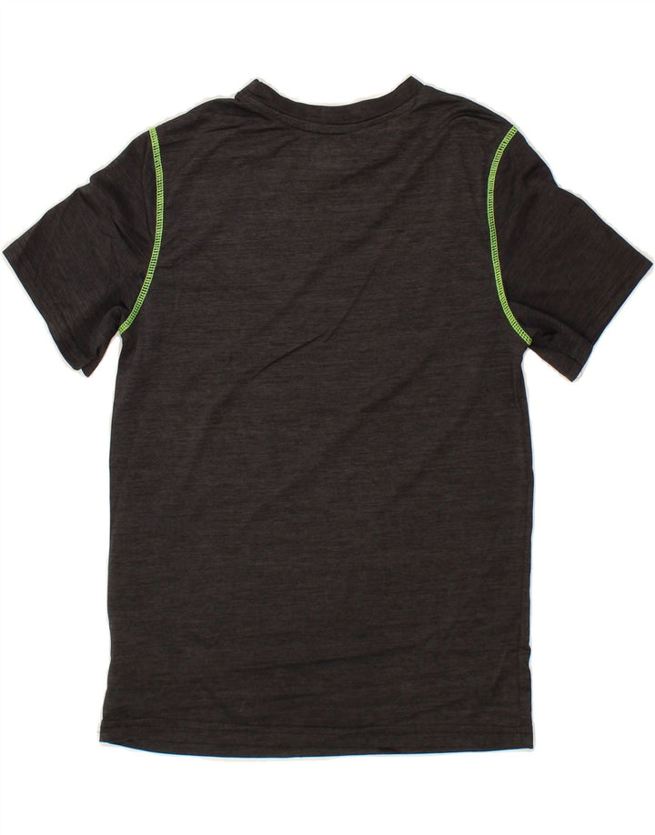 FILA Boys T-Shirt Top 10-11 Years Medium Grey Polyester Vintage Fila and Second-Hand Fila from Messina Hembry 