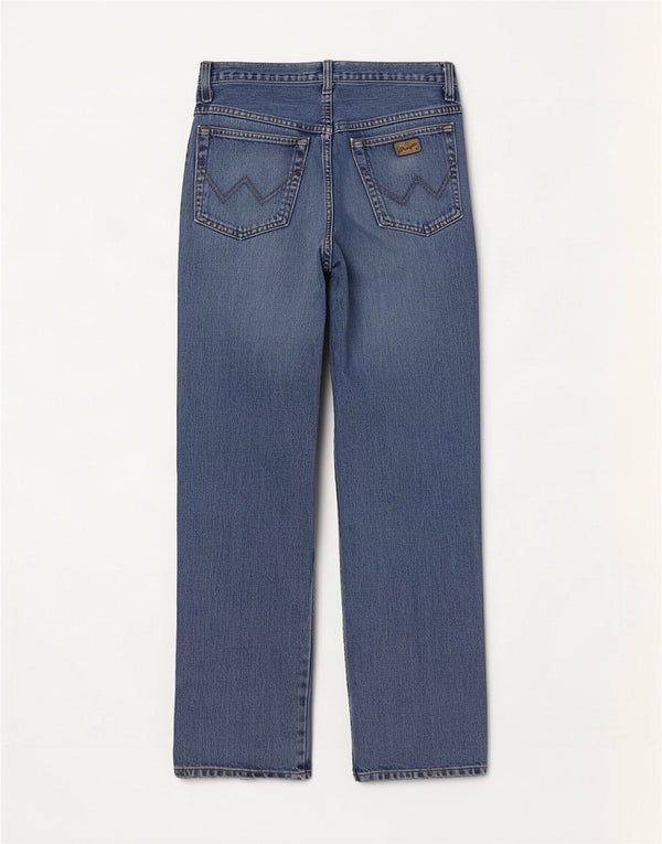 Blugi drepte pentru bărbați Wrangler Ohio W32 L32 bumbac albastru