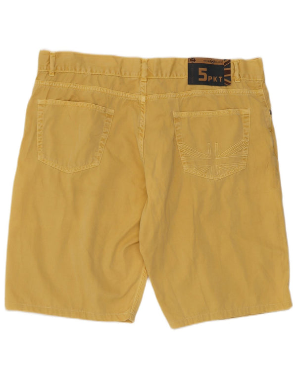 Pantaloni scurți casual pentru bărbați Henri Lloyd W38 XL, bumbac galben
