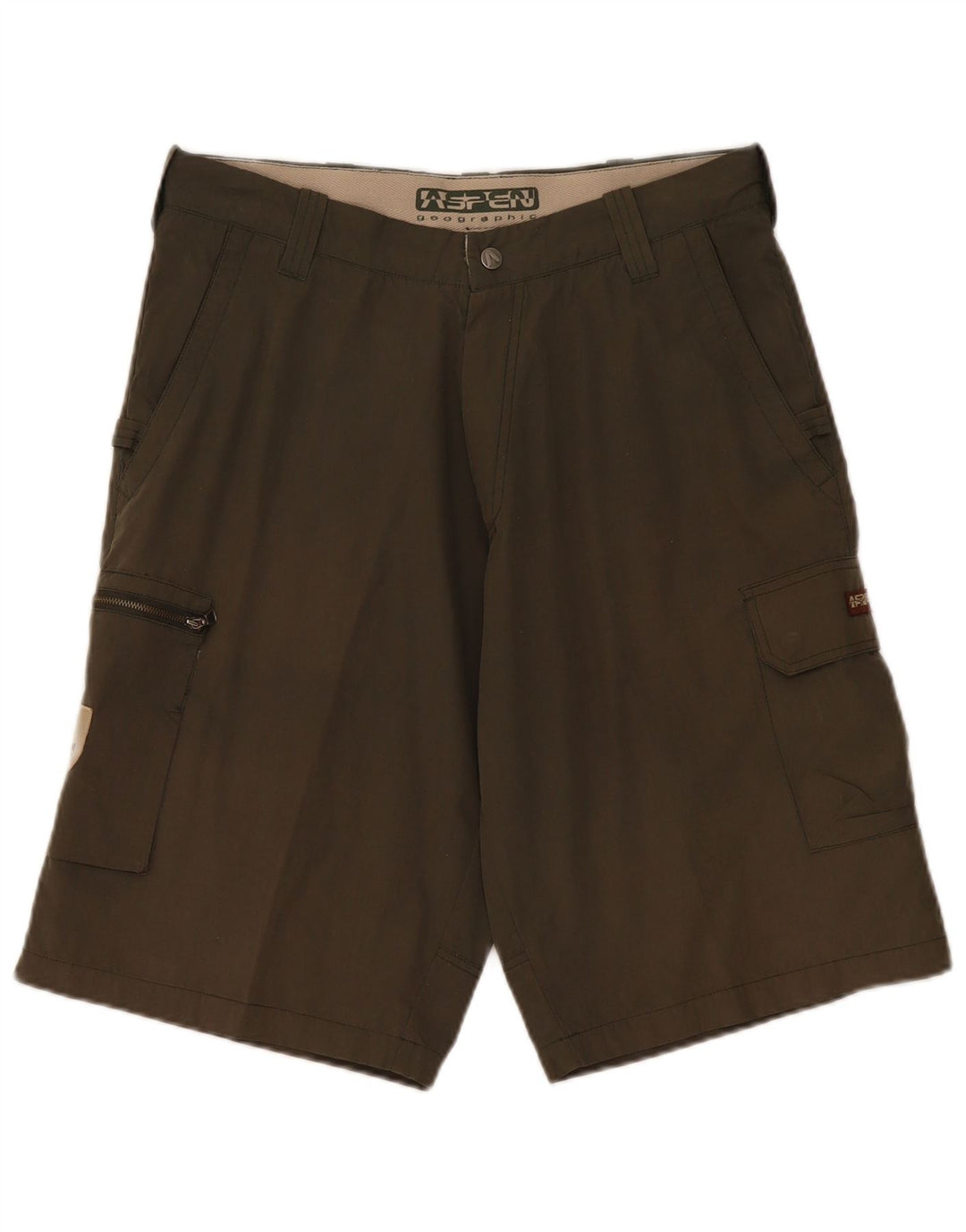 Pantaloni scurți cargo pentru bărbați Aspen IT 50 Large W34 Khaki Bumbac