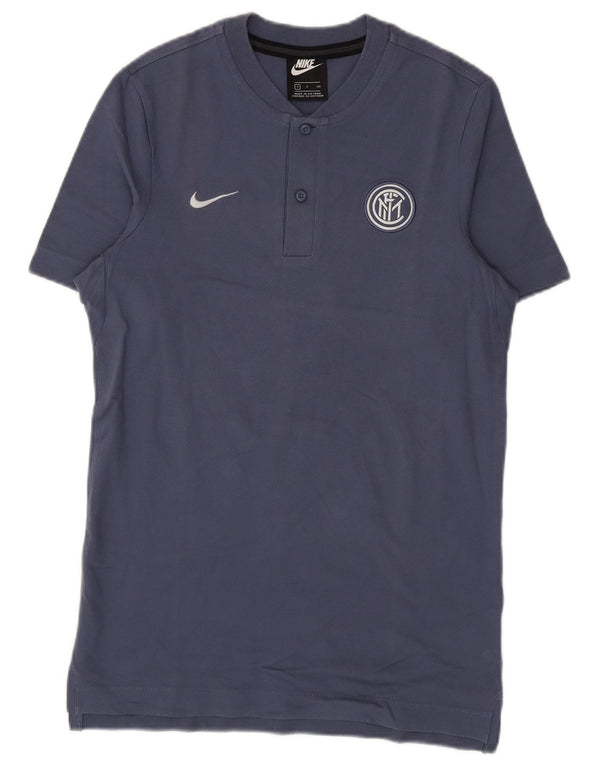 Tricou pentru bărbați Nike Inter Milan Top mic, albastru, bumbac