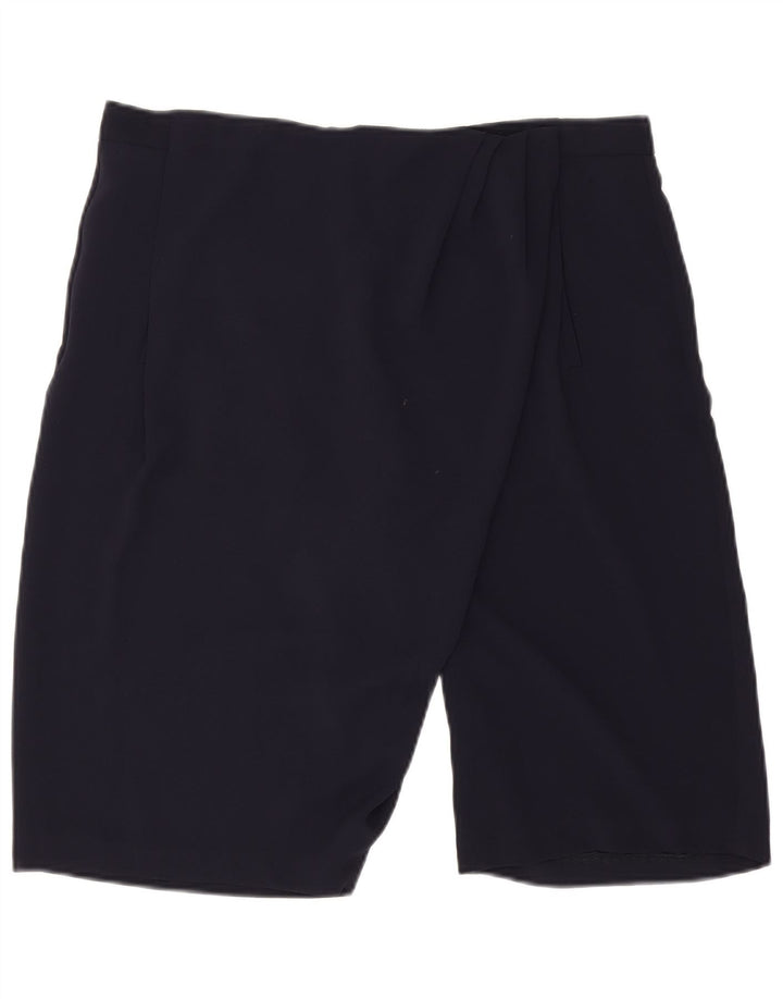 Pantaloni scurți chino pentru femei Zara, mari W32, poliester bleumarin