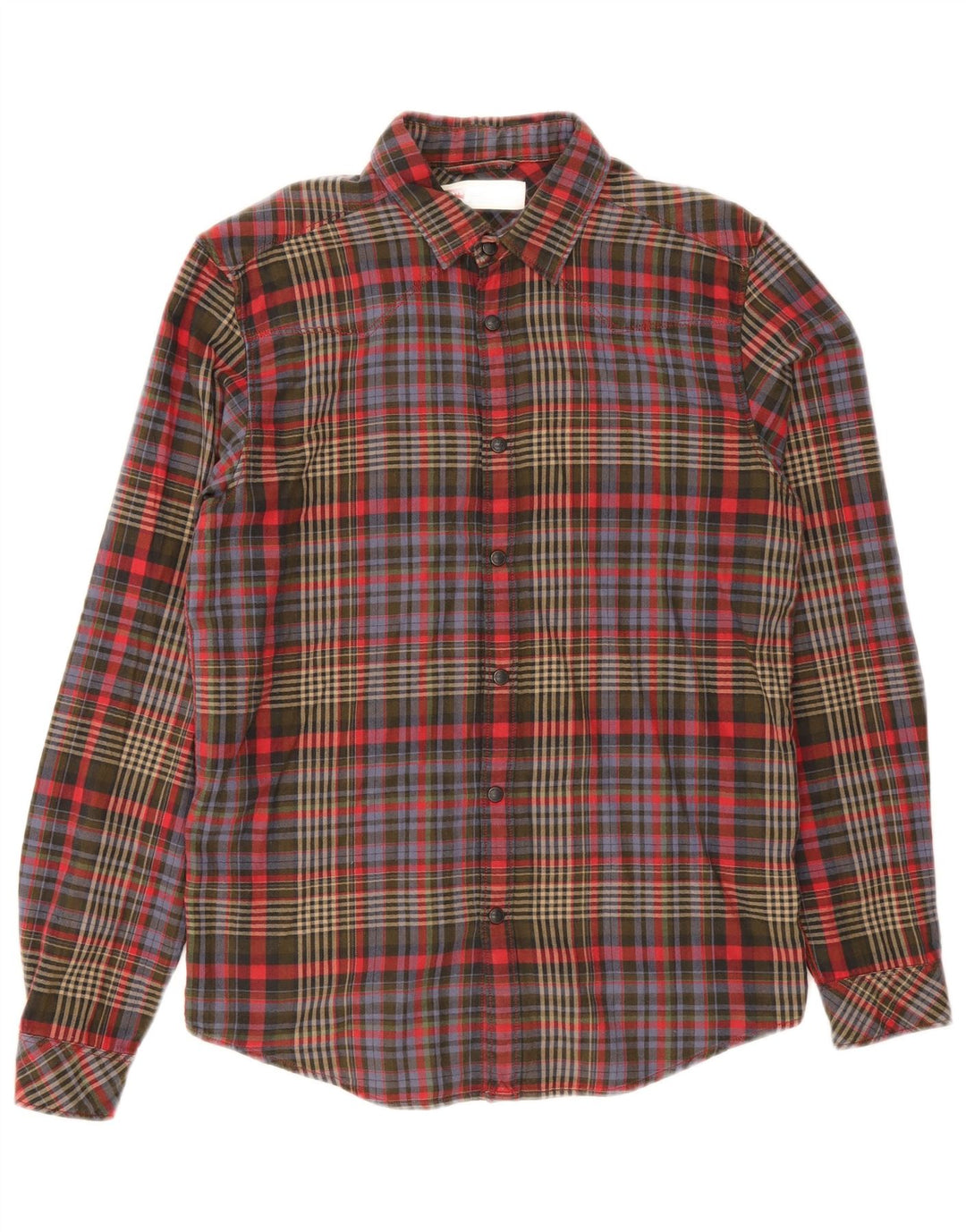 Cămașă de flanel pentru bărbați Levi's, cu ajustare standard, din bumbac cu carouri multicolore