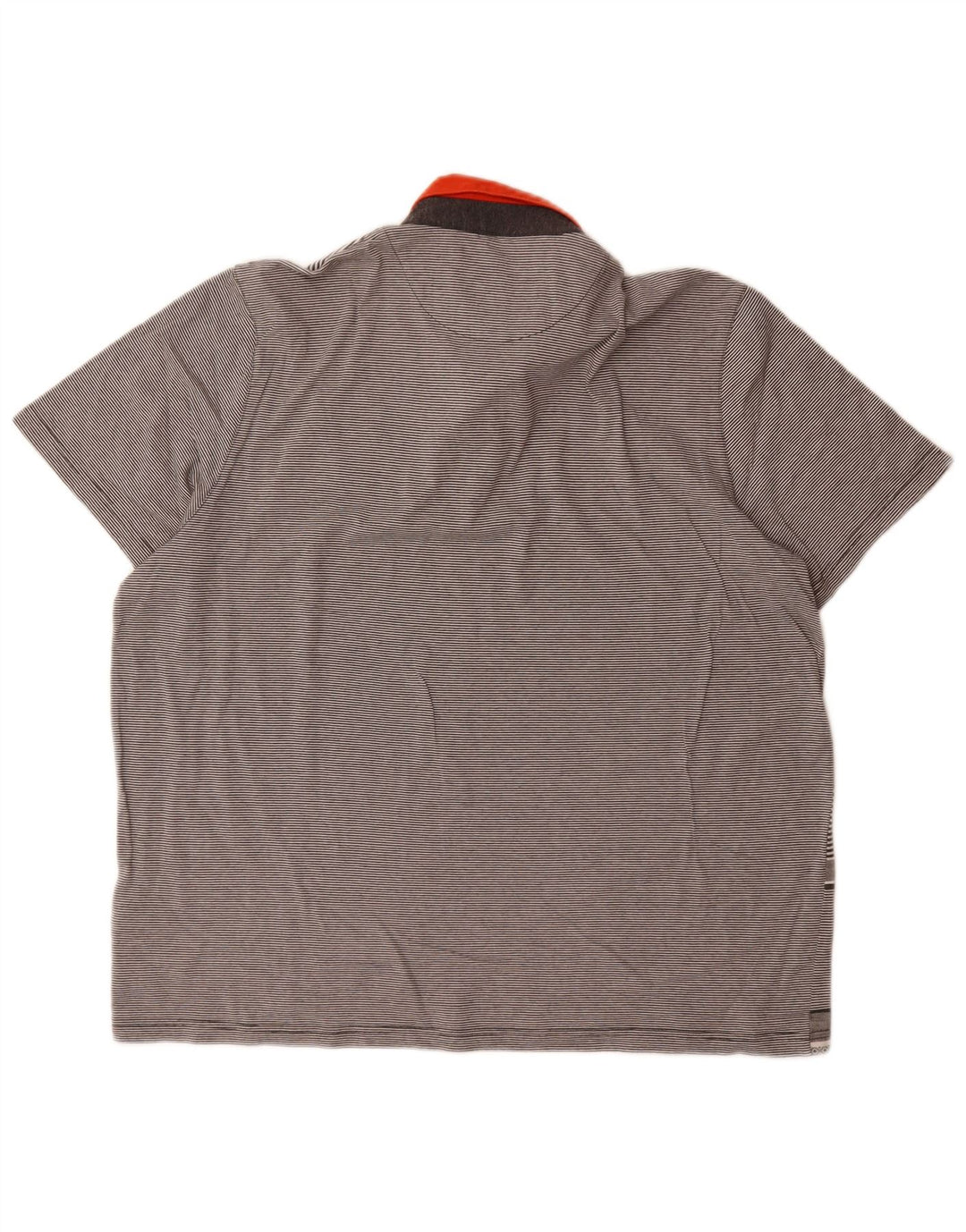 Tricou polo pentru bărbați Ted Baker Mărimea 6 2XL Bumbac cu dungi gri