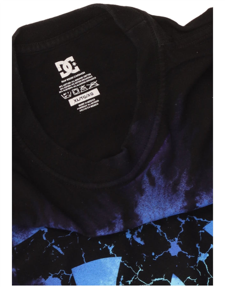 Tricou grafic pentru bărbați DC Top XL bumbac negru