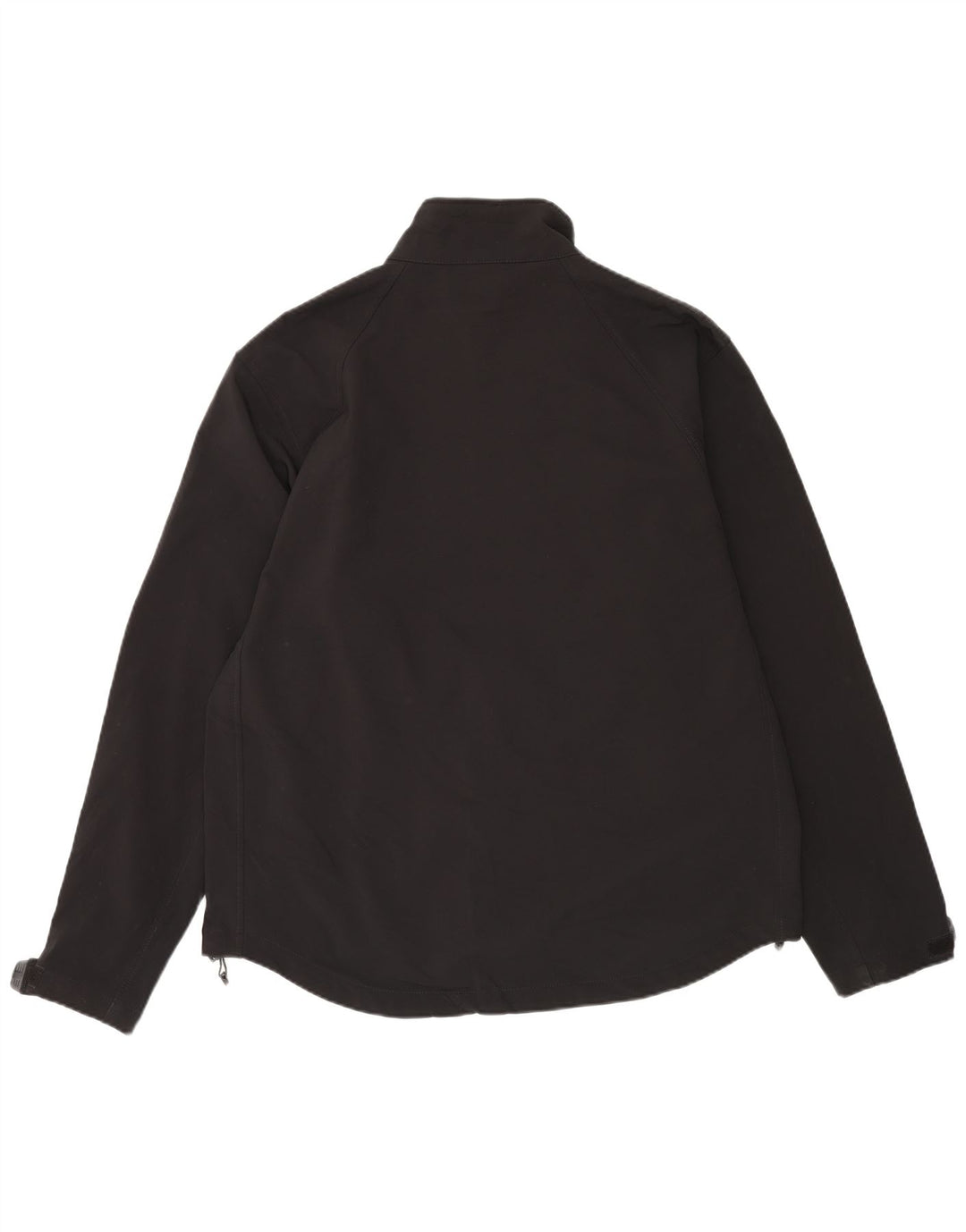 RUSSELL ATHLETIC Mens Zip Windbreaker Jacket UK 42 XL Black Polyester