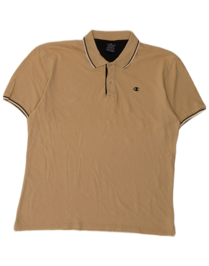 Tricou polo Champion pentru bărbați, bej mediu