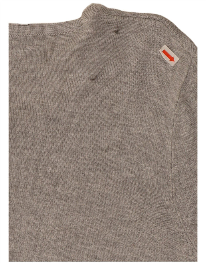 Pulover cardigan pentru femei Marks & Spencer UK 16 mare, gri, viscoză cu pături