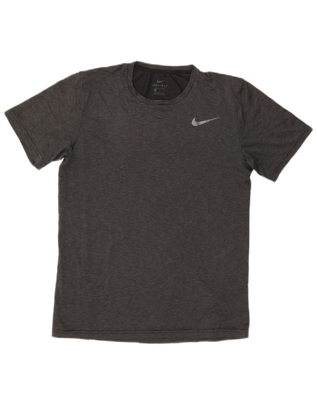 Tricou Nike Dri Fit pentru bărbați Top Medium Gri din poliester cu pături