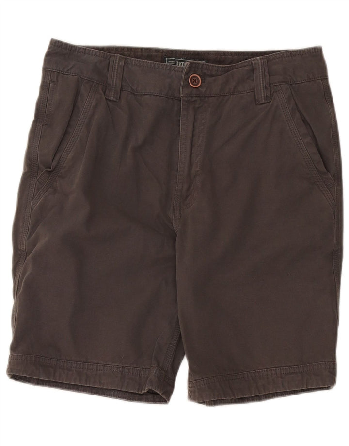 Pantaloni scurți chino pentru bărbați Fat Face W30, bumbac gri mediu