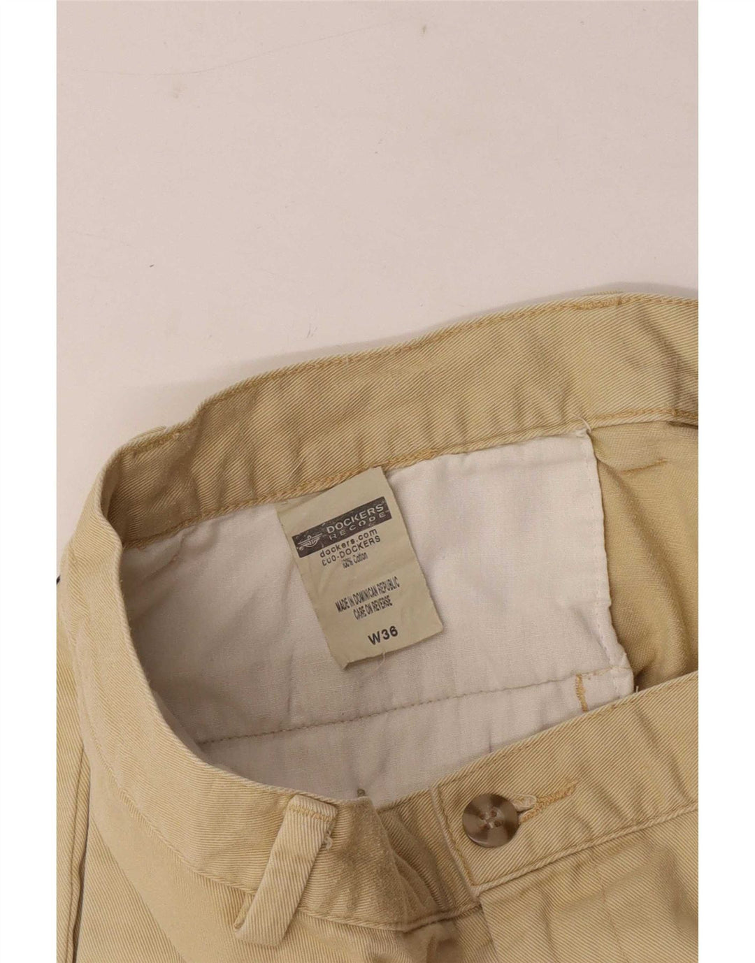 Pantaloni scurți chino Dockers pentru bărbați, mari W36, bej