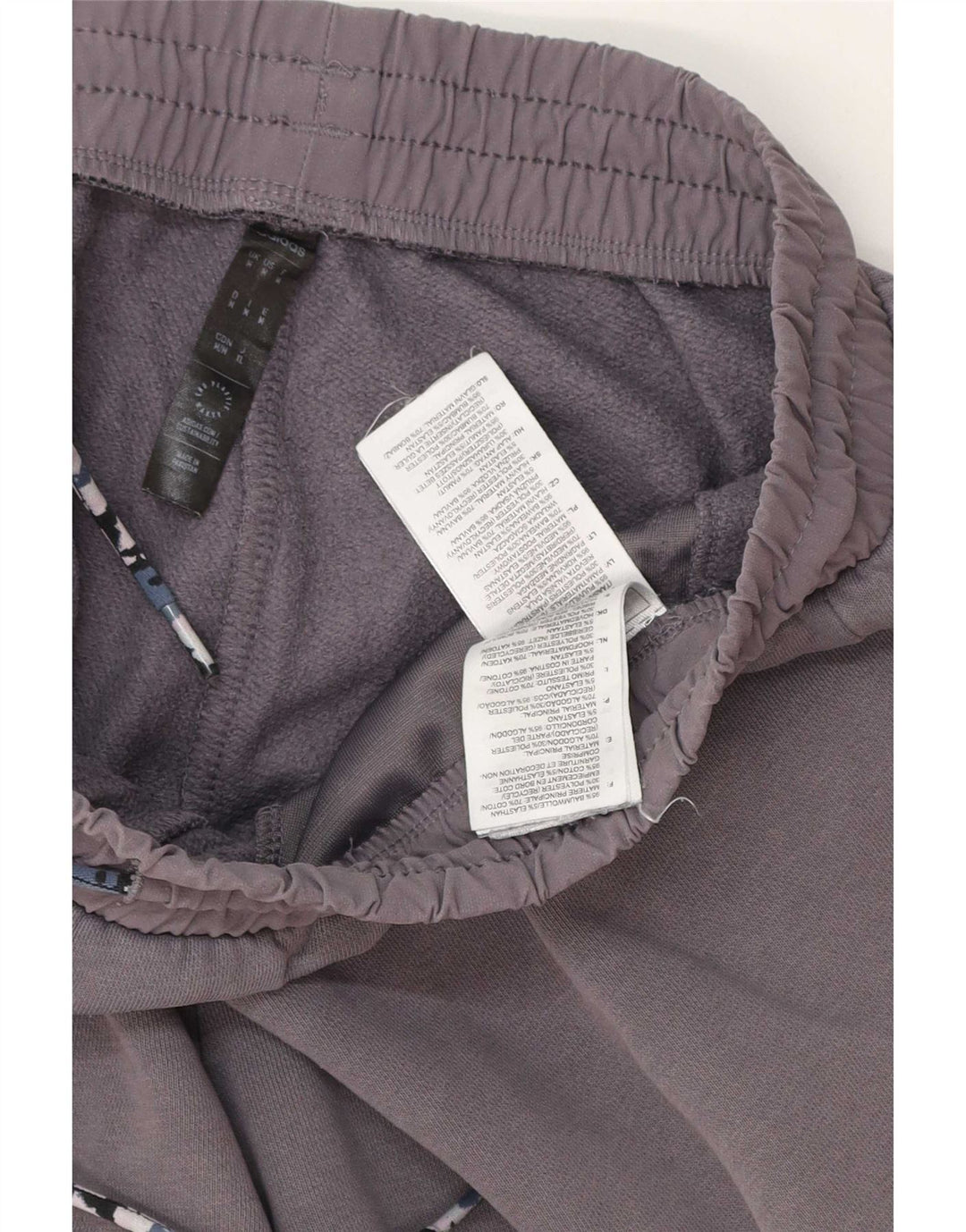 Pantaloni de trening Adidas pentru bărbați Graphic Cargo Pantaloni de jogging, bumbac gri mediu