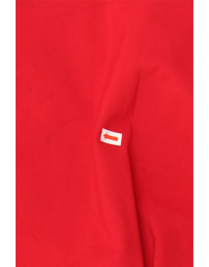 Jachetă parka cu glugă French Connection pentru femei UK 18 XL Poliester roșu