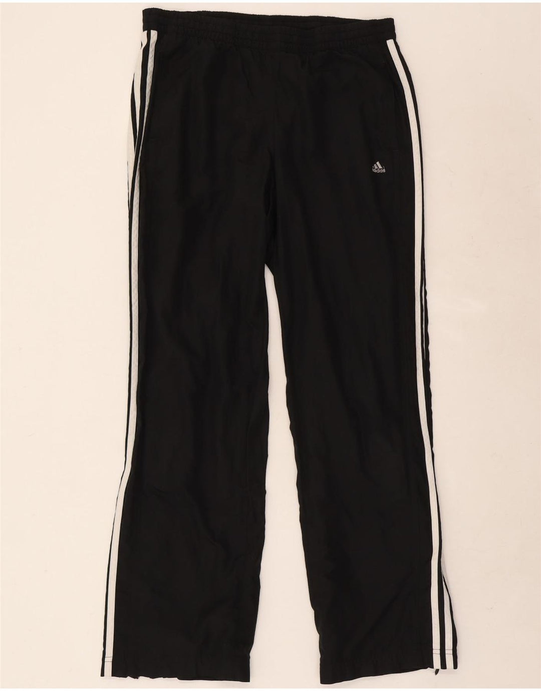 Pantaloni de trening Adidas pentru femei UK 14 Poliester mediu negru