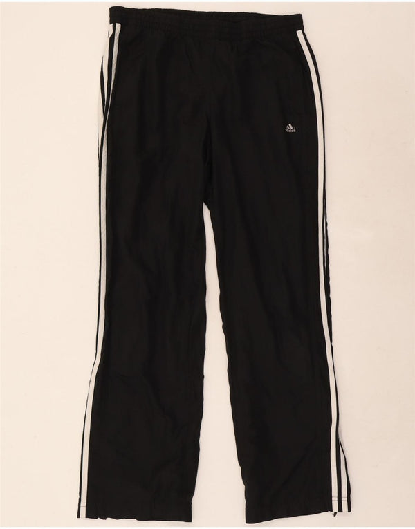 Pantaloni de trening Adidas pentru femei UK 14 Poliester mediu negru