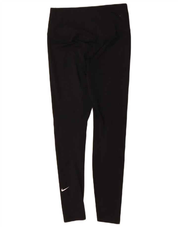 Leggings pentru femei Nike UK 12 Poliester mediu negru