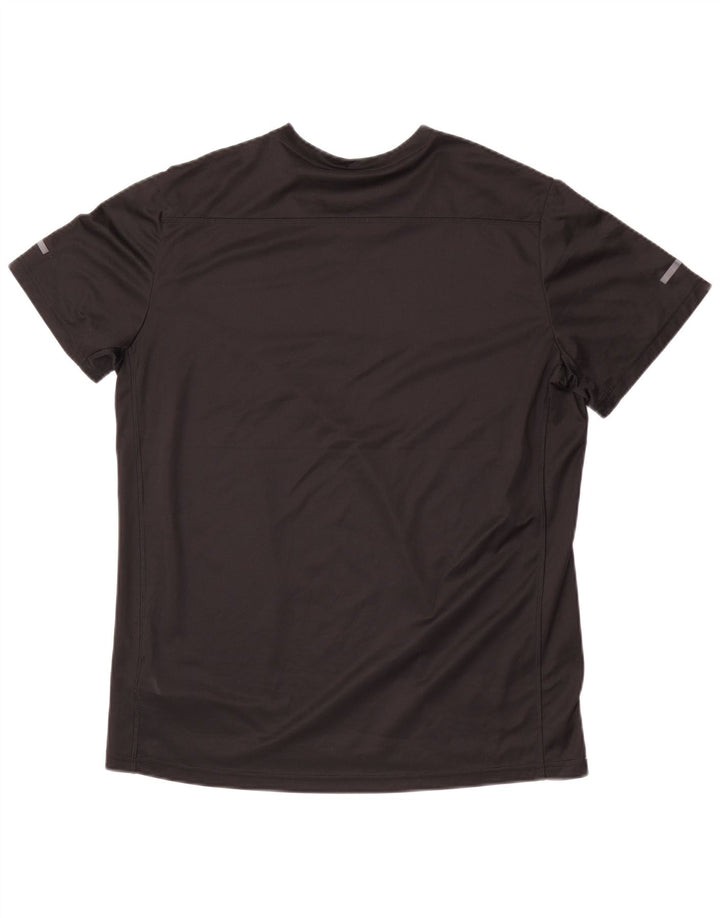 Tricou pentru bărbați Adidas Aeroready Top mare din poliester negru