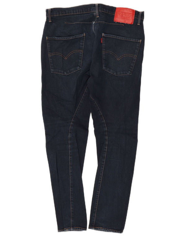 Blugi bărbați LEVI'S Banana Skinny W33 L32 Bumbac bleumarin