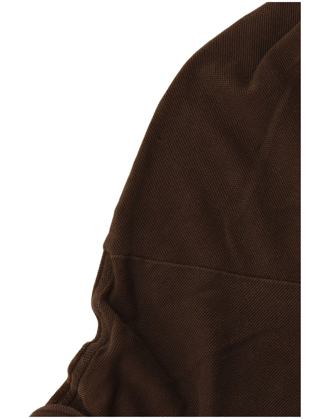 Tricou polo cu mânecă lungă pentru bărbați LACOSTE Mărimea 5, bumbac maro mare