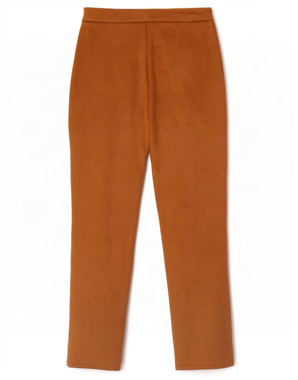 Pantaloni skinny casual pentru femei Zara L32 L29 Maro