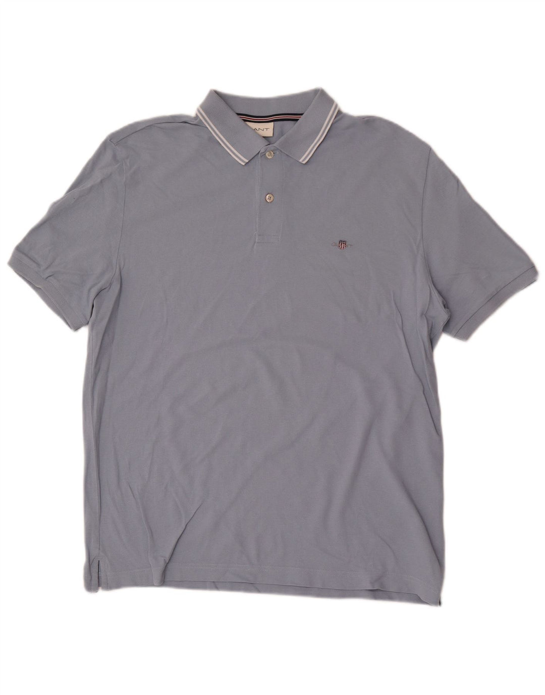 Tricou polo pentru bărbați Gant, mare, albastru, bumbac