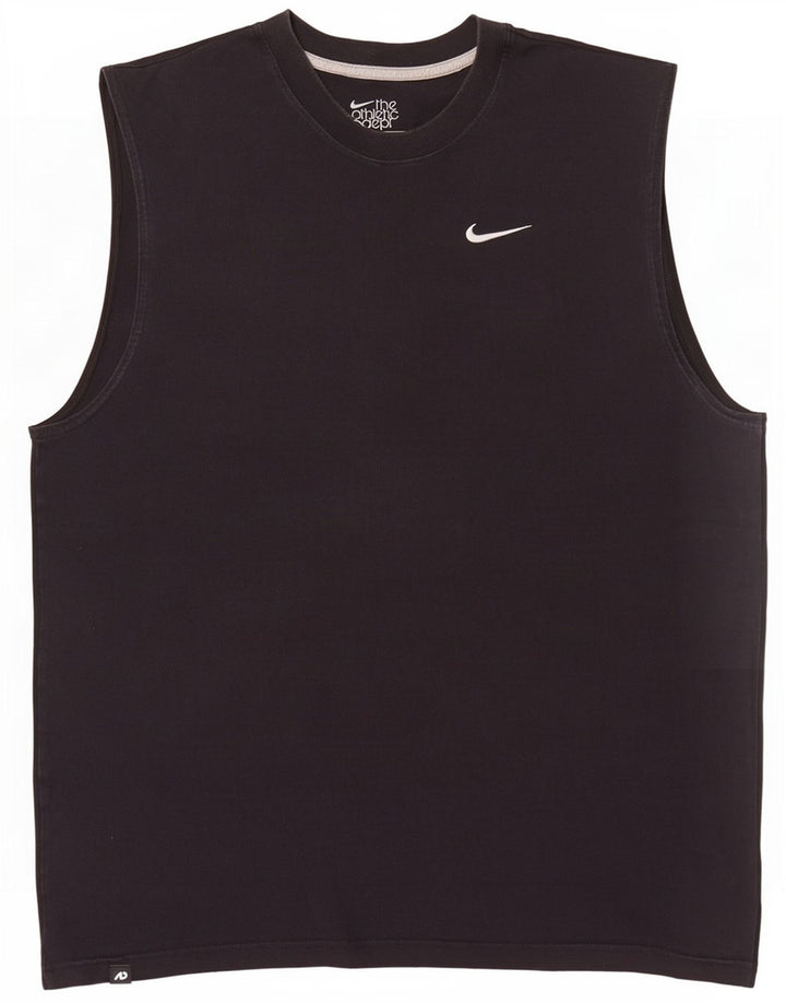 Vest Vest Top XL pentru bărbați, cu fit regulat, negru