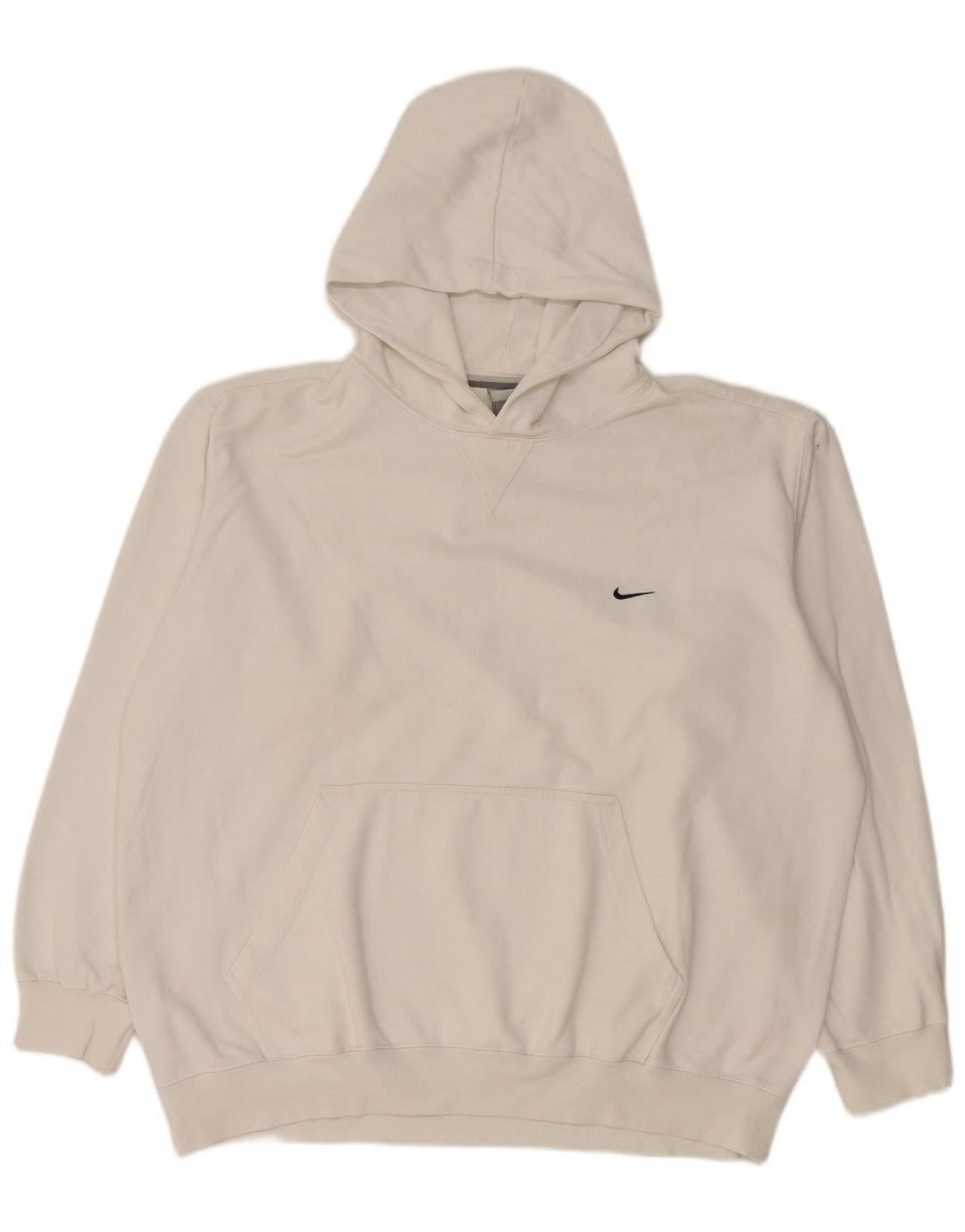 Pulover NIKE pentru bărbați, UK 45/47 XL, bumbac alb