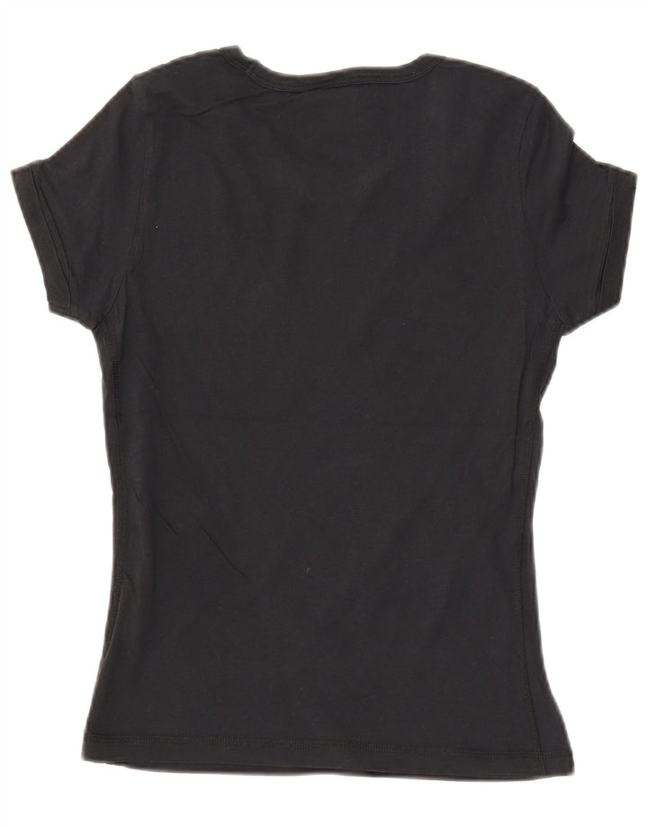 Tricou grafic CHAMPION Heritage Classics pentru femei Top UK 10 Small Black