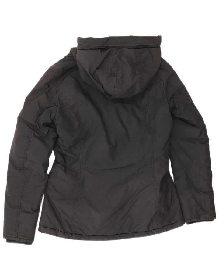Jachetă Windbreaker pentru femei cu glugă Woolrich UK 10 Small Black